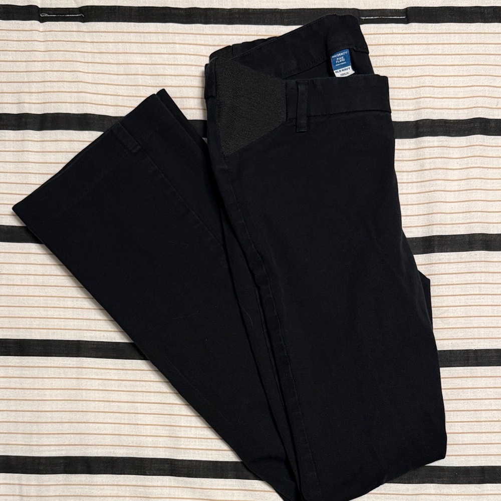 Old Navy Black Straight Leg Pants